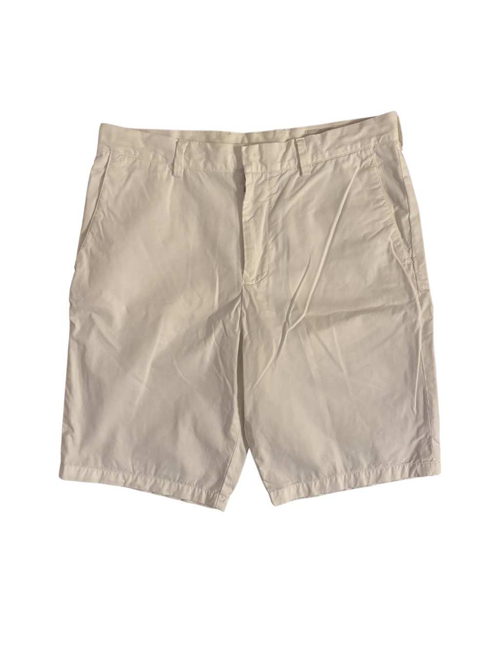 Club Monaco Classic White Chino Shorts
